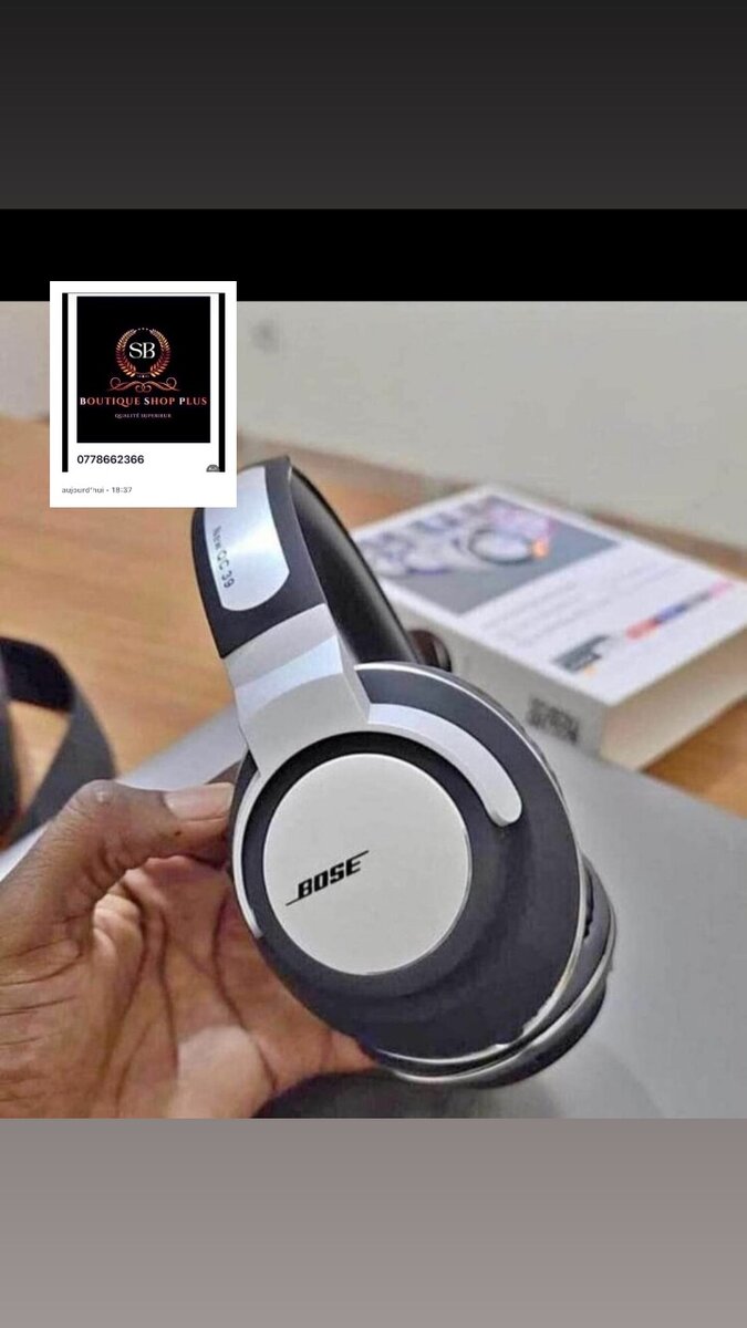 Casque bose authentique
