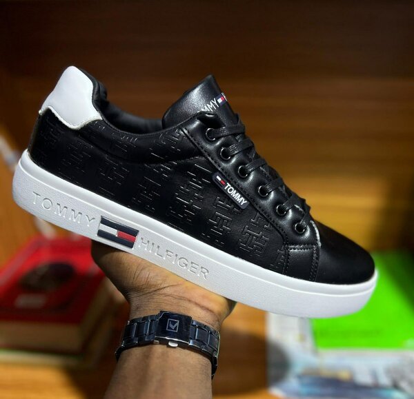 Sneakers en cuir pour homme