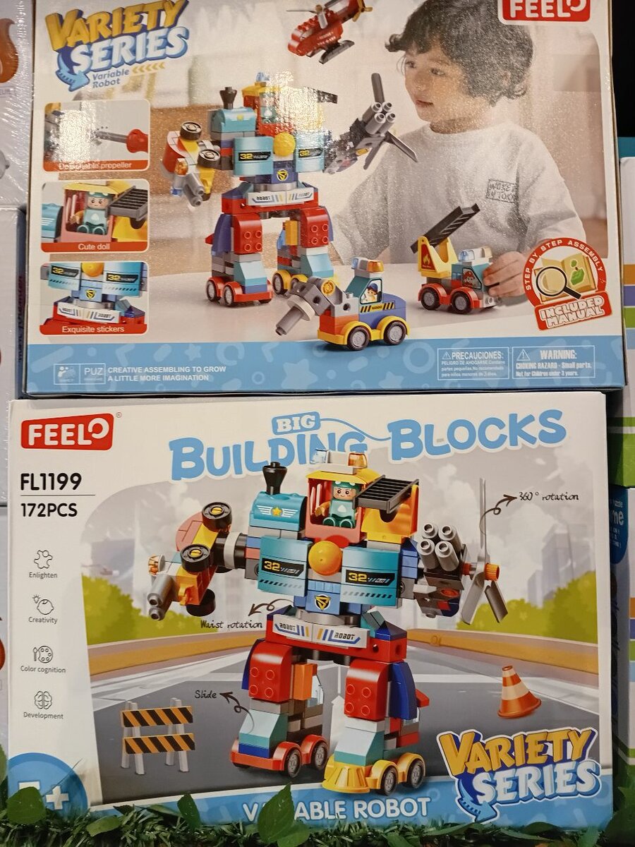 Robot à construire 172 pièces