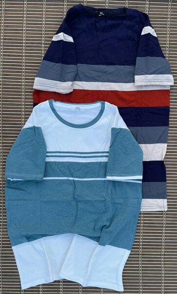 Teeshirt coton à rayures