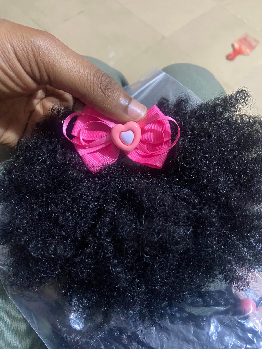 Perruque tressée afro élégante