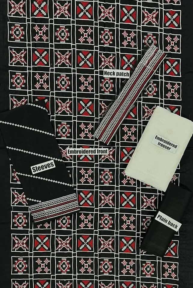 Ladies suit lawn