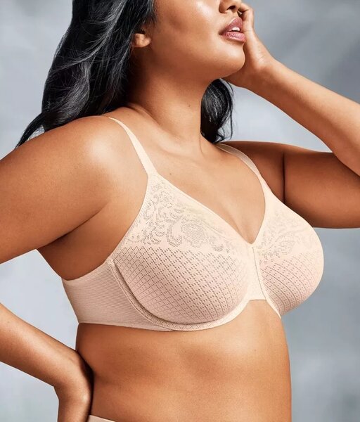 Wacoal Nude Visual Effects Minimizer Bra In Size 38D