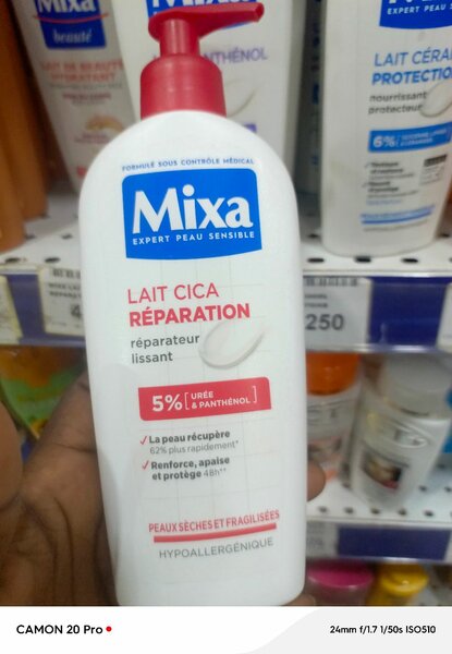 Lait Cica Réparation Mixa
