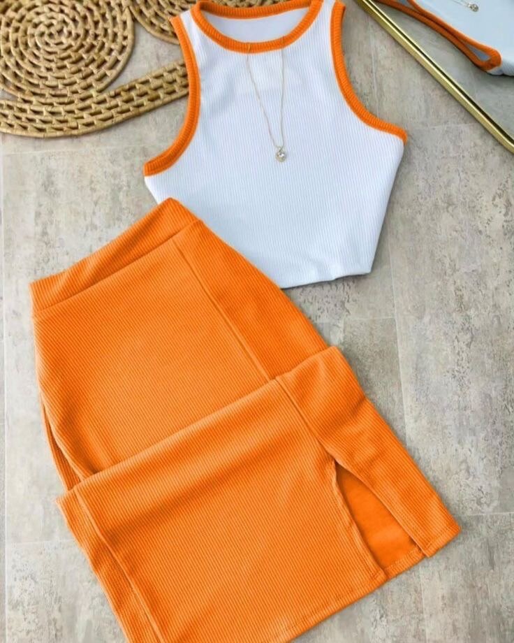 Ensemble Débardeur et Jupe Femme