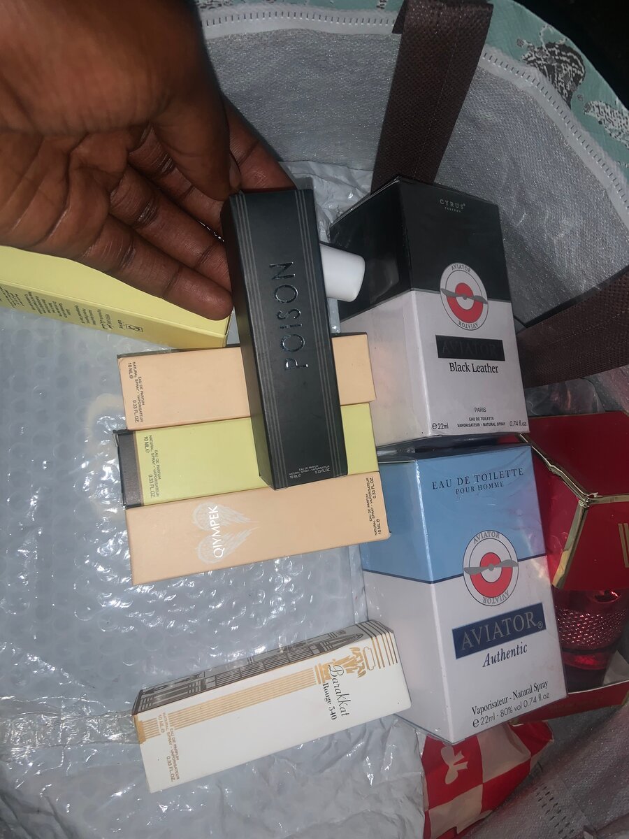 Ensemble de parfums élégants