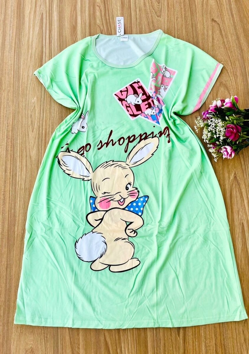 Long cartoon nightwear