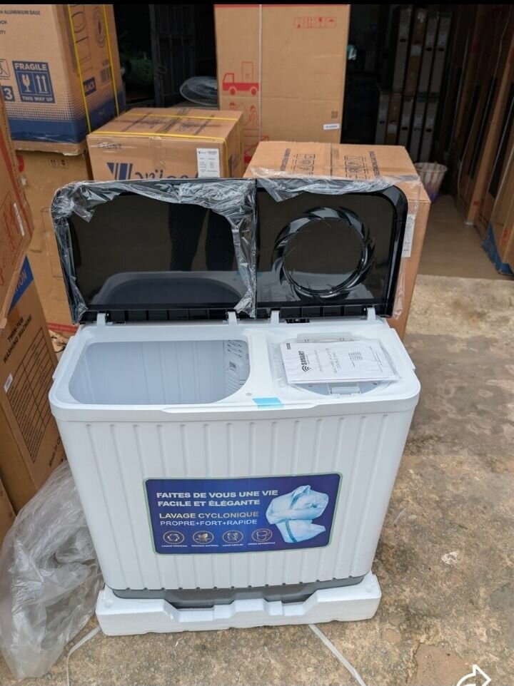 Lave-linge semi-automatique 8kg