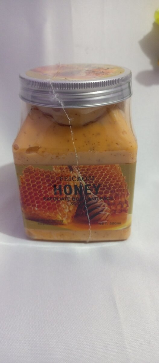 Honey face & honey scrub