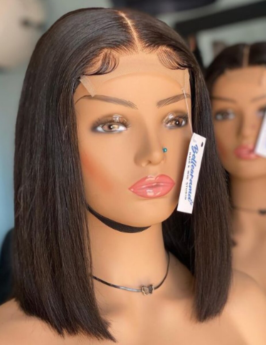 Wig this Bob vietnamese Raw Hair (Natural Straight)