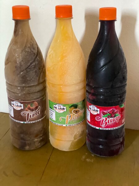 Boissons exotiques glacées