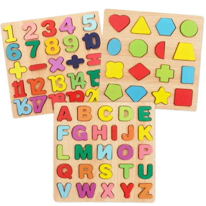 Puzzle Alphabet et chiffres