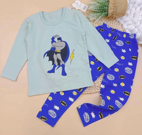 Pyjamas enfants imprimés super-héros