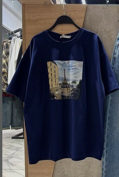 Футболка с принтом