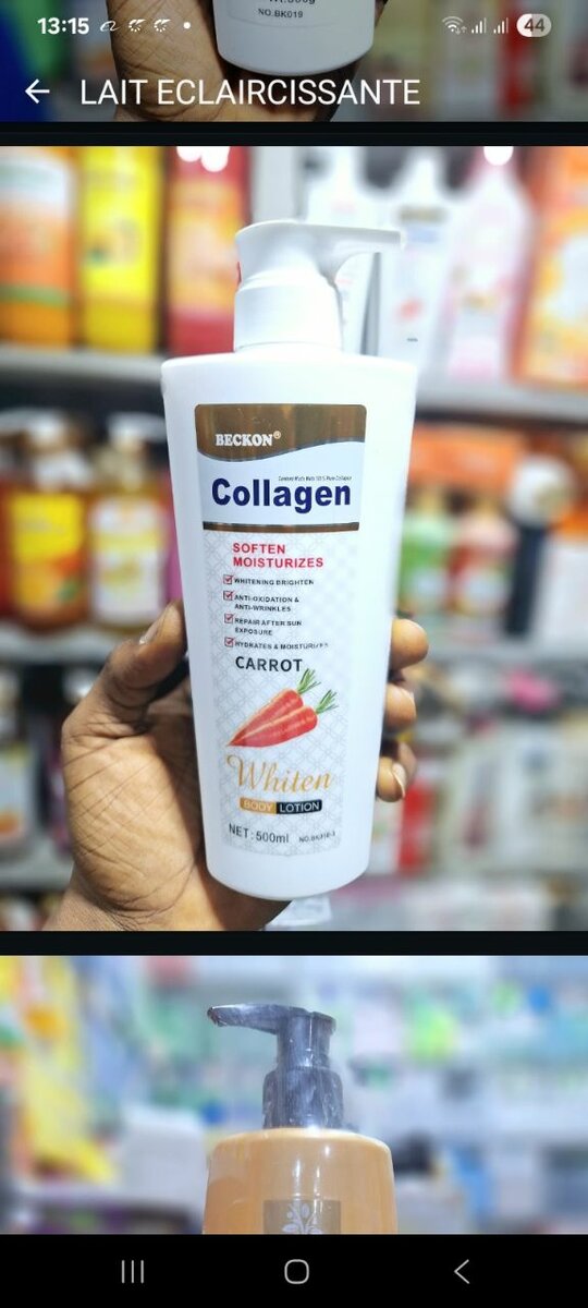 Lotion Corps Collagen Whiten