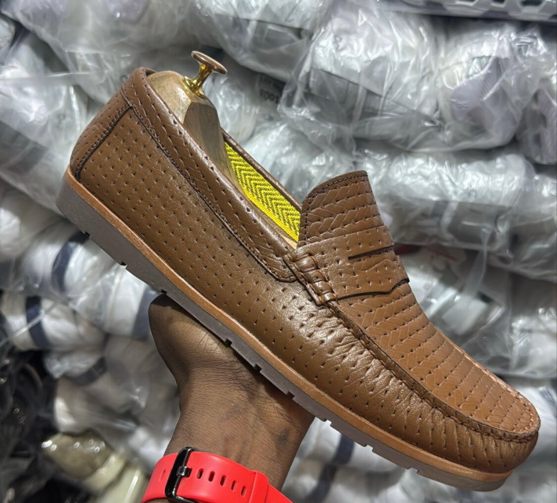 Mocassins en cuir élégants