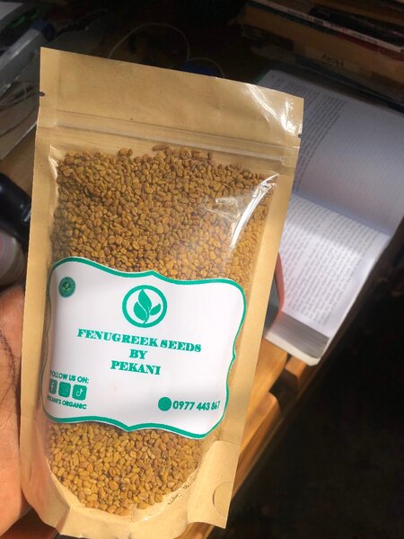Chia seeds , fenugreek seeds