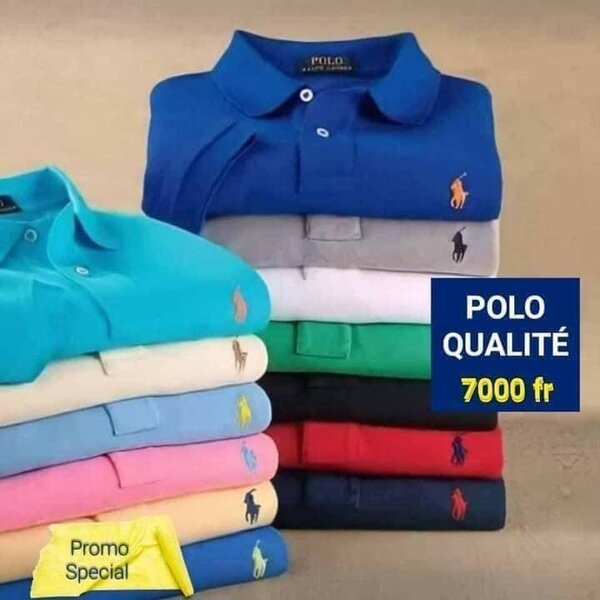 T schirt  polo disponible