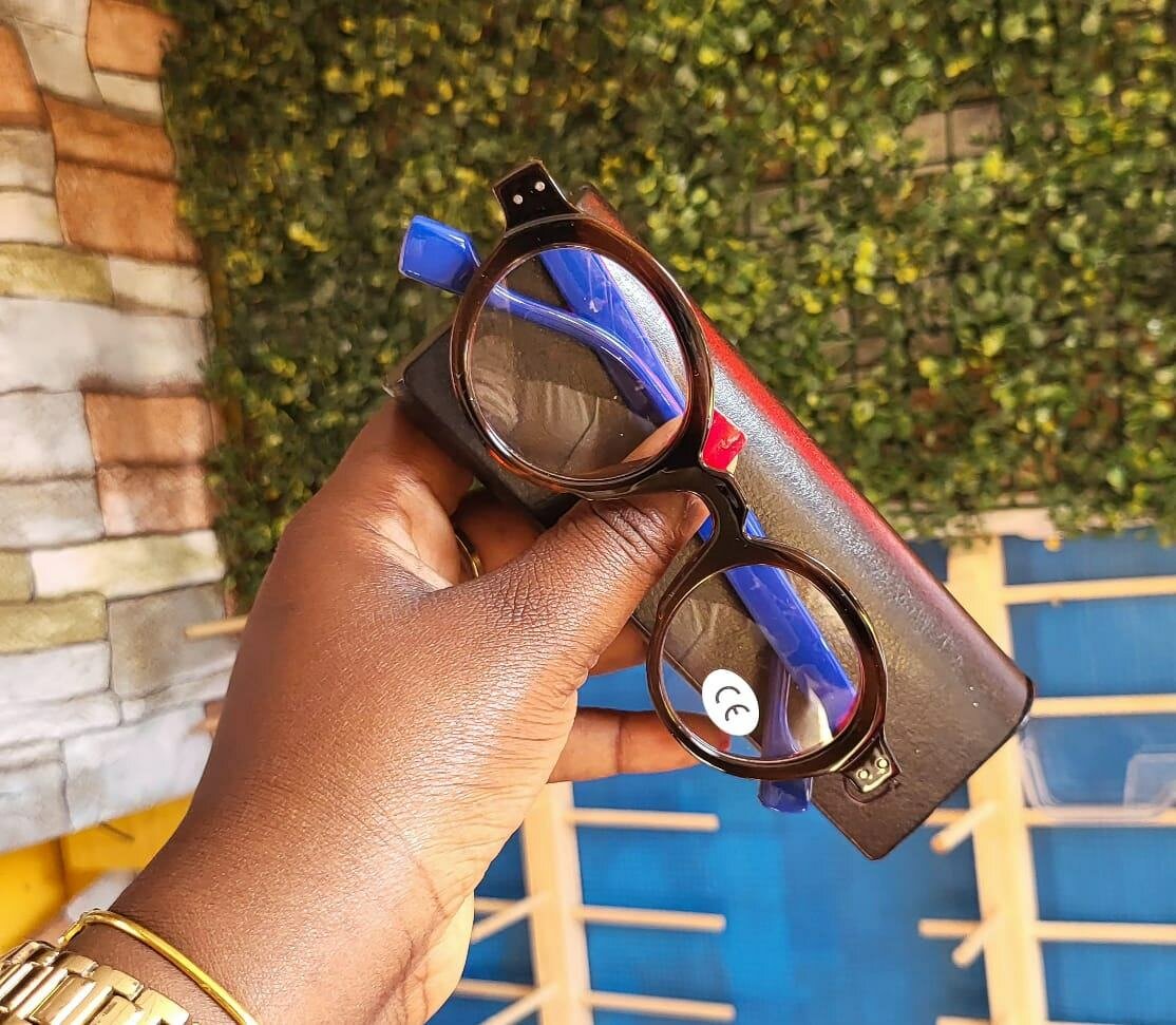 Lunettes rondes vintage unisexes