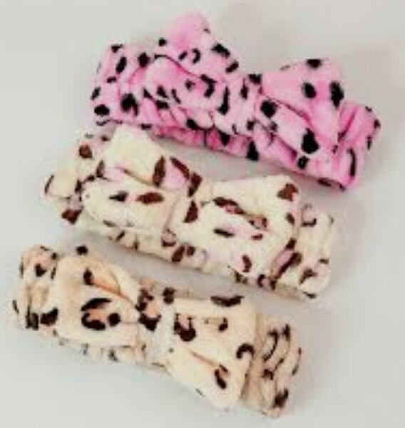 Bandeau Doux Imprimé Léopard