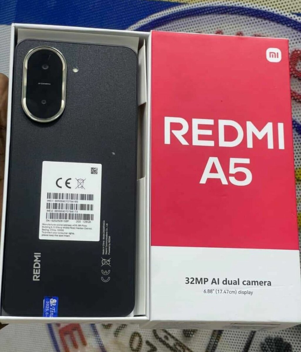 Smartphone Redmi A5 32MP Dual
