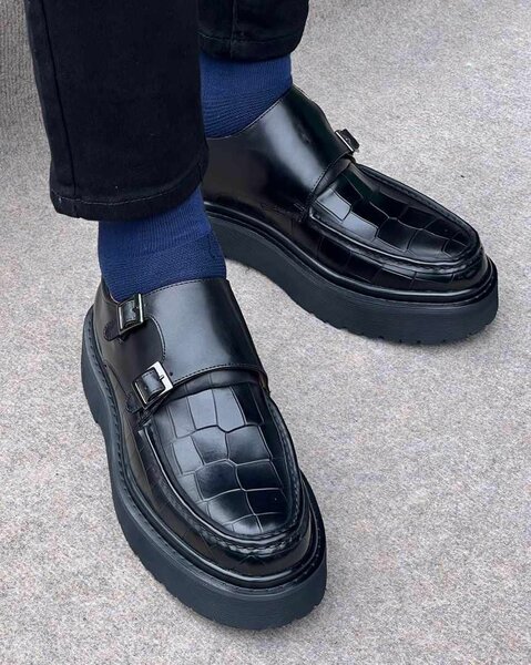 Chaussures en cuir élégantes