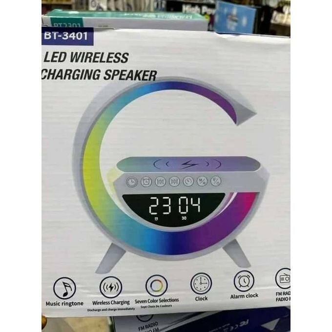 LED Wireless Charging Speaker