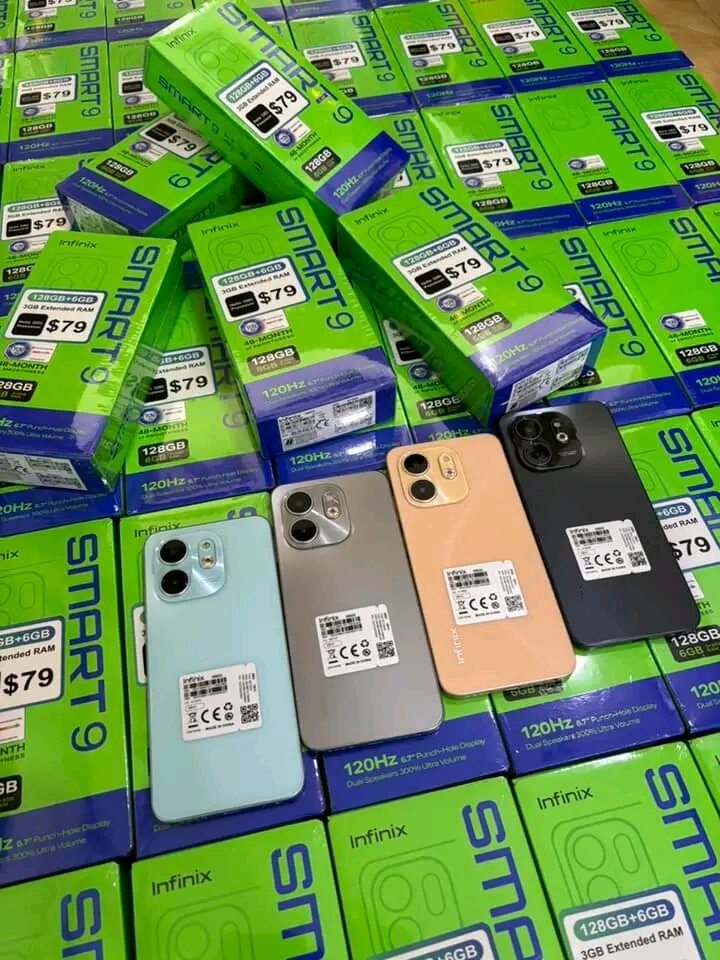 Infinix Smart 9  128GB 8GB RAM