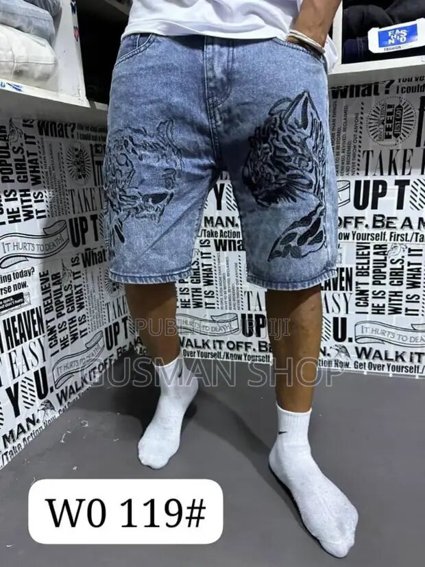 Shorts en jean déchirés