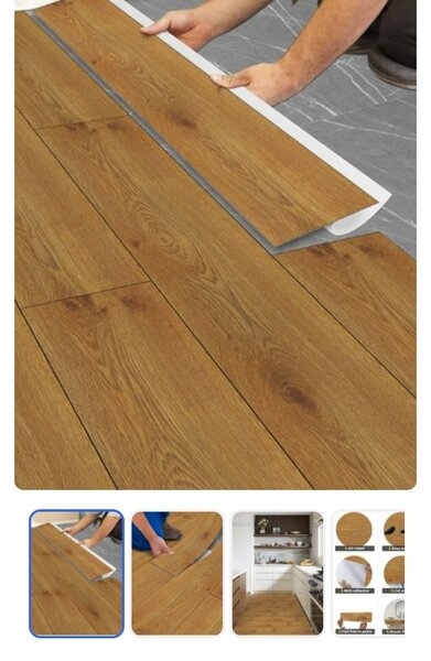 PVC WATERPROOF FLOORING SELF-ADHESIVE TILE