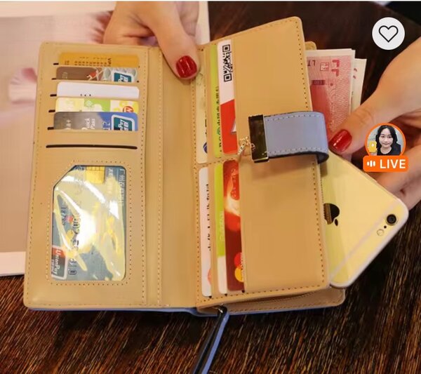 Portefeuille Femme Élégant et Pratique