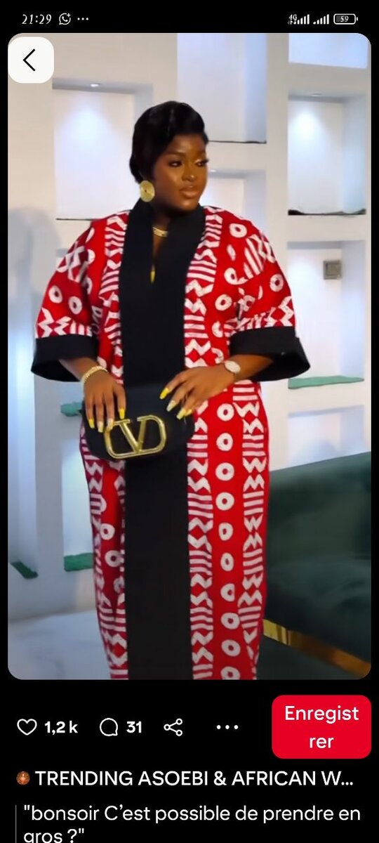 Robe africaine