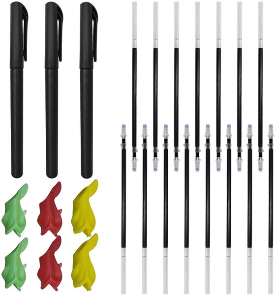 Stylos rétractables avec recharges