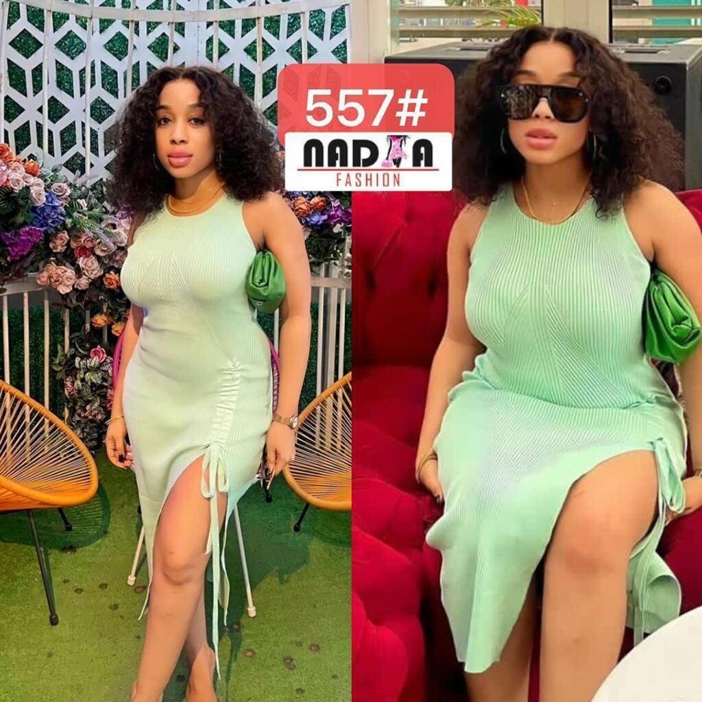 Robe élégante en maille