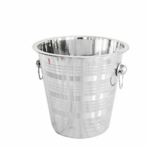 Seau à champagne en acier inoxydable