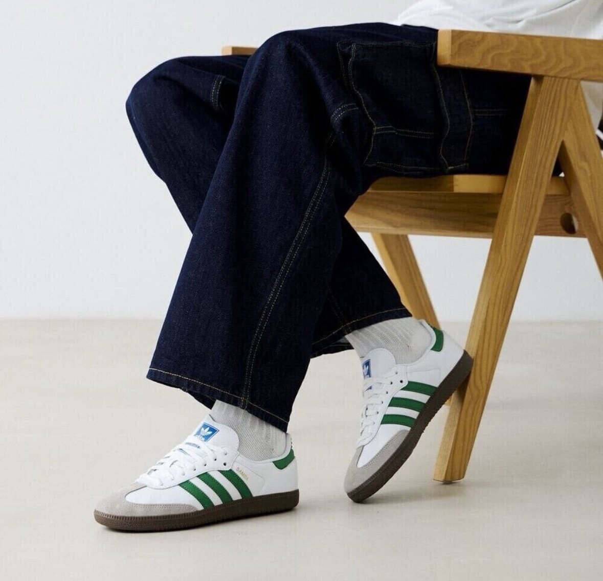Baskets Adidas Samba Vert