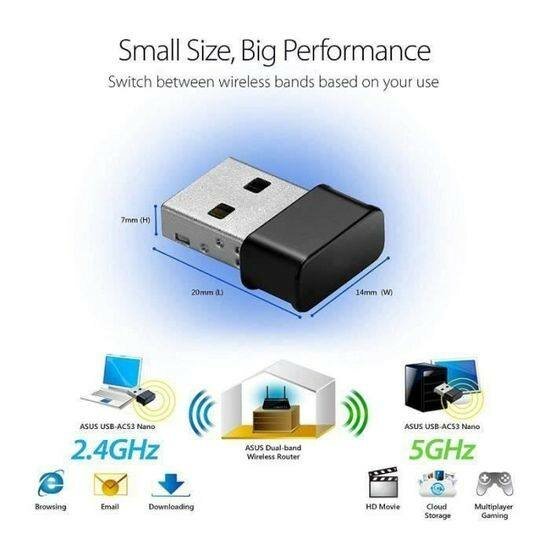 Adaptateur USB WiFi 300Mbps