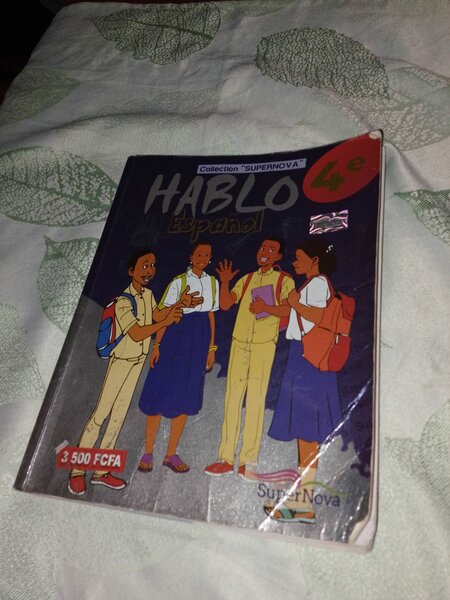 Livre d'espagnol pour 4 eme