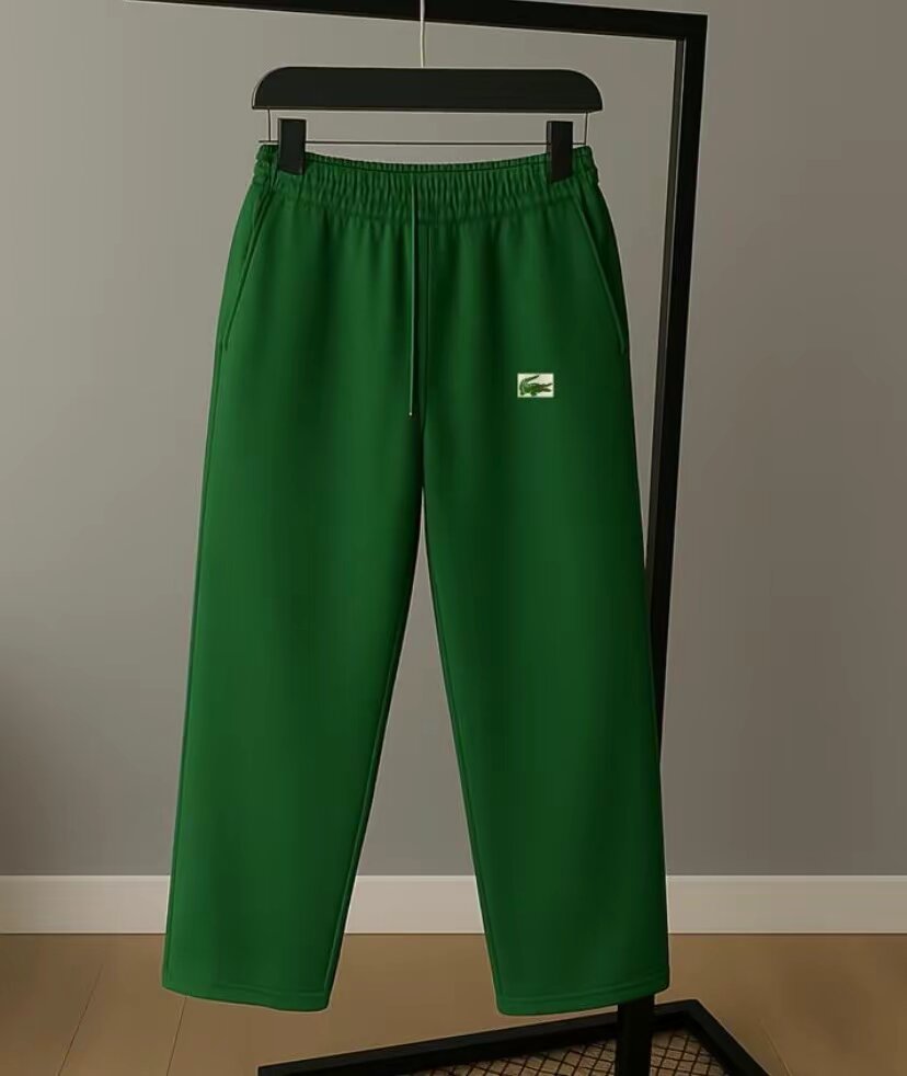 Pantalon de sport vert unisexe
