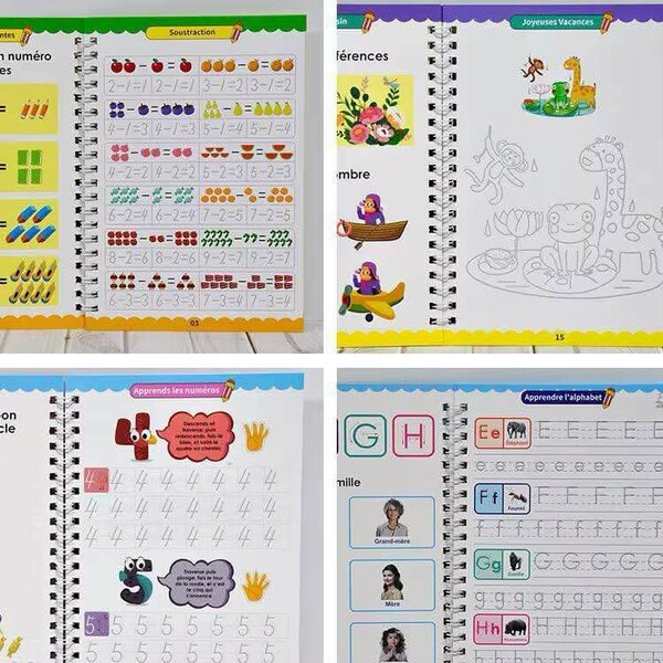 Cahiers d'exercice maternelle