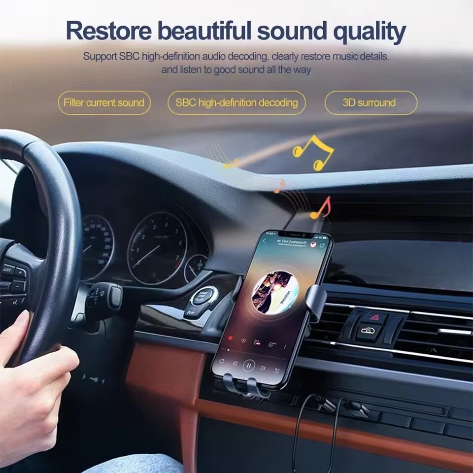 Récepteur Audio Bluetooth Voiture