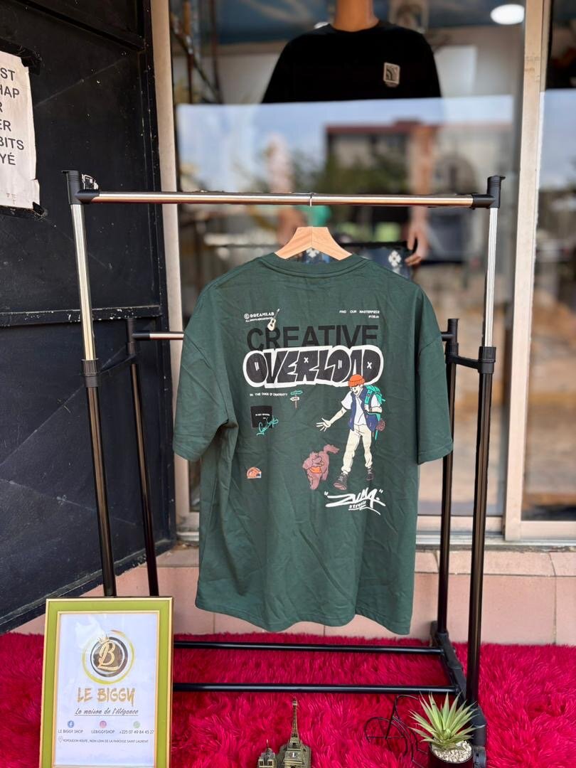 T-shirt créatif unisexe