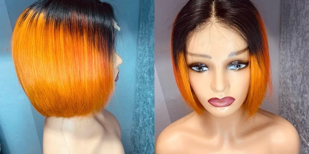 100% already made wigs exactly as seen