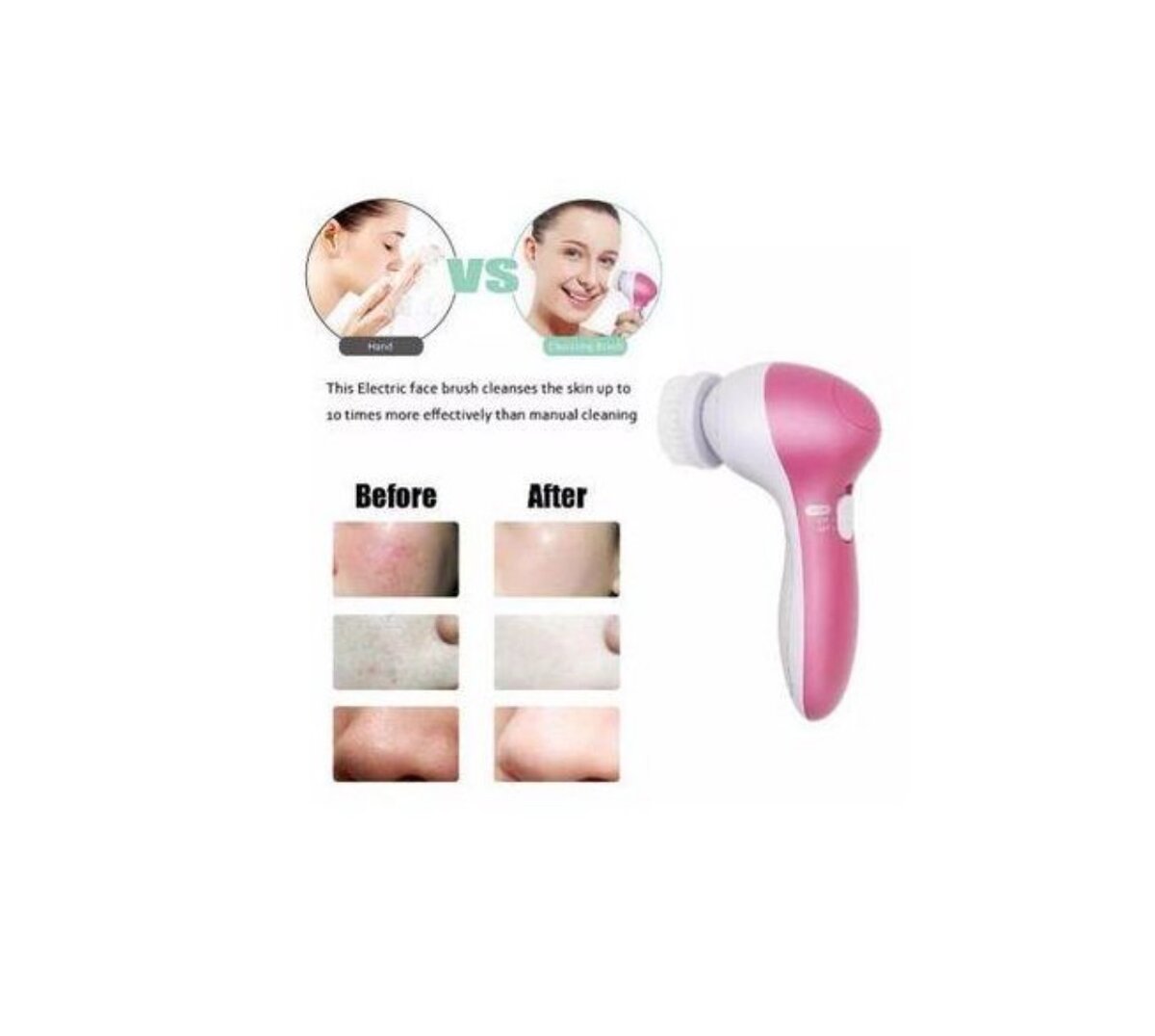 Face Massager 5 In 1 Electric Wash Face Machine