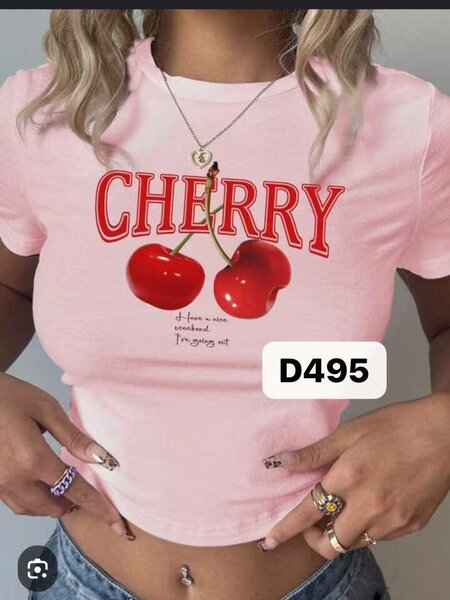 T-shirt Cerise Chic Femme