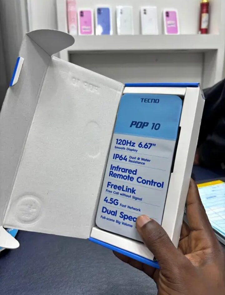 Smartphone Tecno POP 10 4.5G