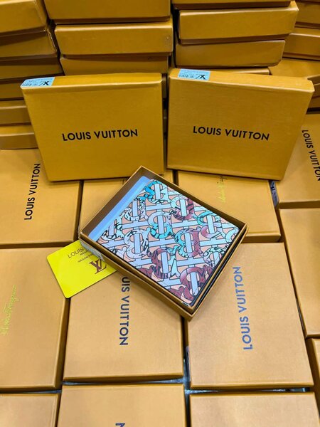 Porte-cartes en cuir élégant