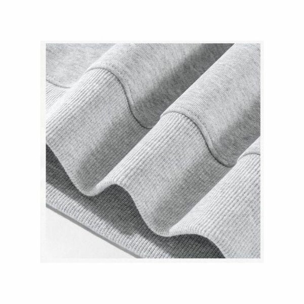 Sweat-shirt gris à fermeture