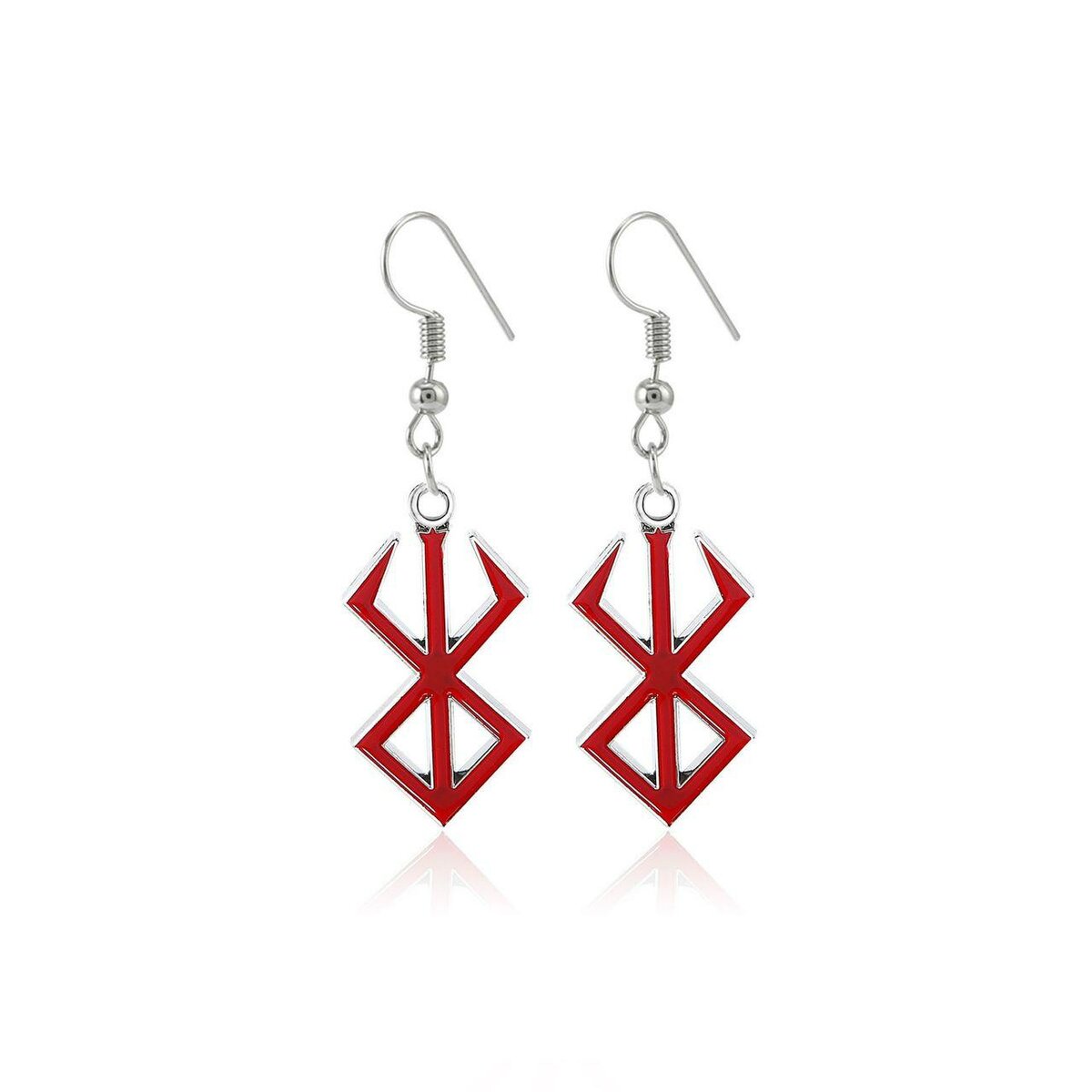 Berserk crest earrings