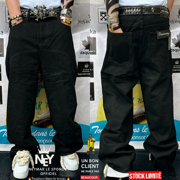 Jeans baggy unisex tendance